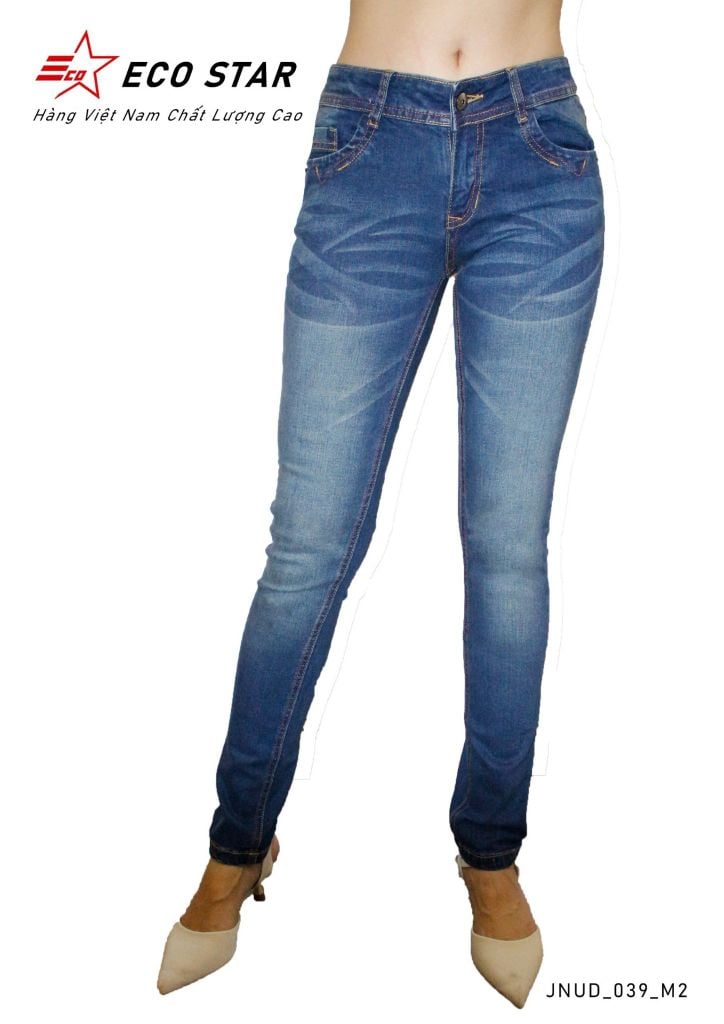 Quần Jeans Dài Nữ (JNUD-039)