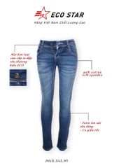 Quần Jeans Dài Nữ (JNUD-043)