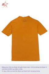ECOSTAR, t-shirt garment dye , cổ trụ, Orange,TM-012-M2-I0002
