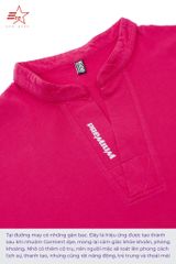 ECOSTAR, t-shirt garment dye , cổ trụ, Pink,TM-012-M1-I0002