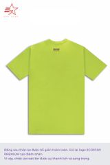 ECOSTAR, t-shirt garment dye , cổ tròn, Green,TM-010-M1-I0005