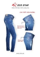 Quần Jeans Dài Nữ (JNUD-035)