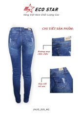 Quần Jeans Dài Nữ (JNUD-035)