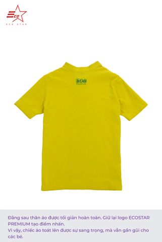 ECOSTAR, t-shirt garment dye , cổ trụ, Yellow,TB-008-M4-I0001