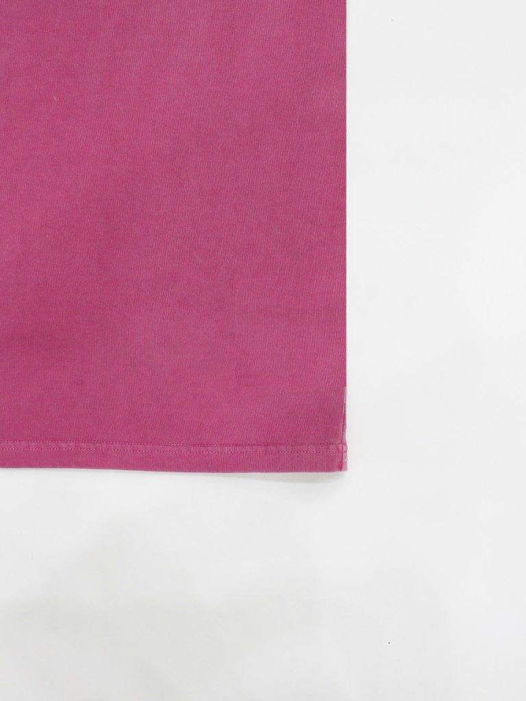 Áo phông nam Garment Dye form suông (Hồng)