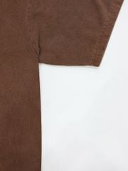 Áo phông nam Garment Dye form suông ( Nâu đỏ)