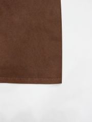 Áo phông nam Garment Dye form suông ( Nâu đỏ)