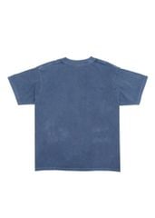 Áo phông nam Garment Dye form suông (Xanh dương)