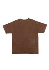 Áo phông nam Garment Dye form suông ( Nâu đỏ)