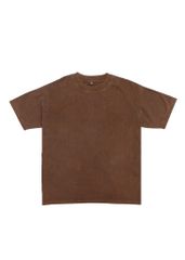 Áo phông nam Garment Dye form suông ( Nâu đỏ)