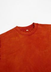 Áo phông nhuộm Tie Bleach form boxy  (Cam)