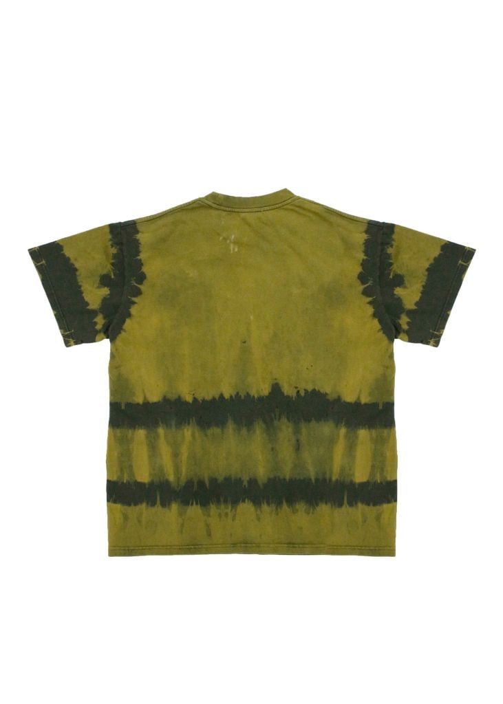 Áo phông nhuộm Tie Bleach form boxy (Xanh lá)