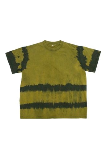 Áo phông nhuộm Tie Bleach form boxy (Xanh lá)