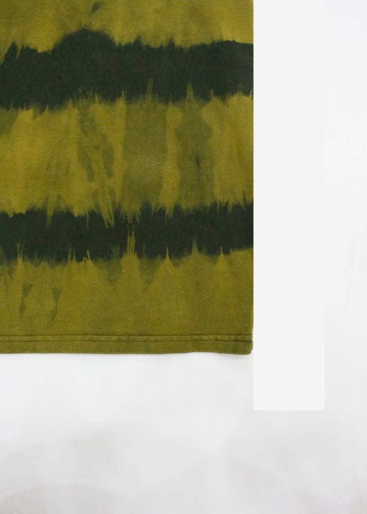 Áo phông nhuộm Tie Bleach form boxy (Xanh lá)