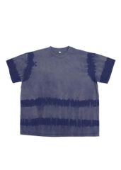 Áo phông nhuộm Tie Bleach form boxy  (Xanh navy)