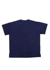 Áo phông nam Garment Dye form boxy (xanh navy)