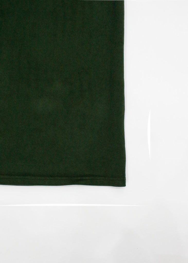 Áo phông nam Garment Dye form boxy (xanh rêu)