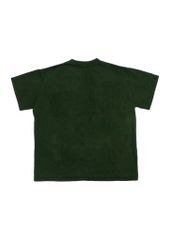 Áo phông nam Garment Dye form boxy (xanh rêu)