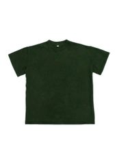 Áo phông nam Garment Dye form boxy (xanh rêu)