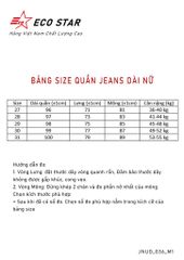 Quần Jeans Dài Nữ (JNUD-036-M1)