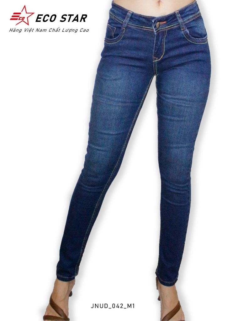 Quần Jeans Dài Nữ (JNUD-042)
