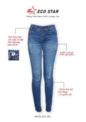 Quần Jeans Dài Nữ (JNUD-041)