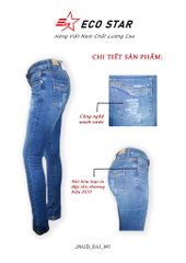 Quần Jeans Dài Nữ (JNUD-041)