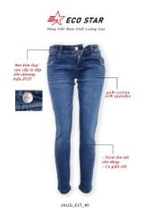 Quần Jeans Dài Nữ (JNUD-027)