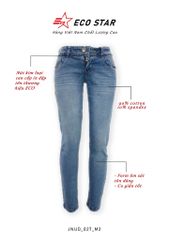Quần Jeans Dài Nữ (JNUD-027)