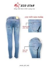 Quần Jeans Dài Nữ (JNUD-027)