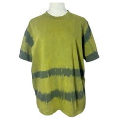 Áo phông nhuộm Tie Bleach form boxy (Xanh lá)