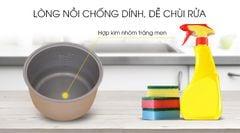 Nồi cơm điện Panasonic 1 lít SR-MVN107LRA