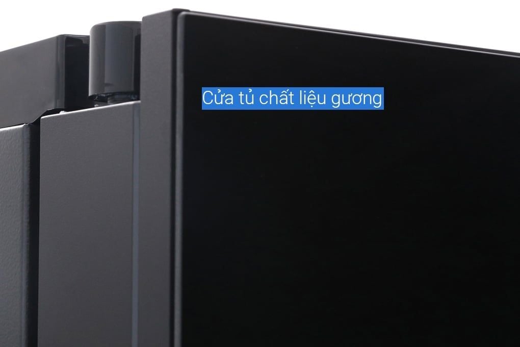 Tủ lạnh 4 cánh Inverter 540 Lít Hitachi R-FW690PGV7 GBK (Đen)