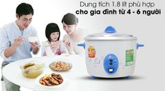 Nồi cơm điện Sharp 1.8 lít KSH-D19V