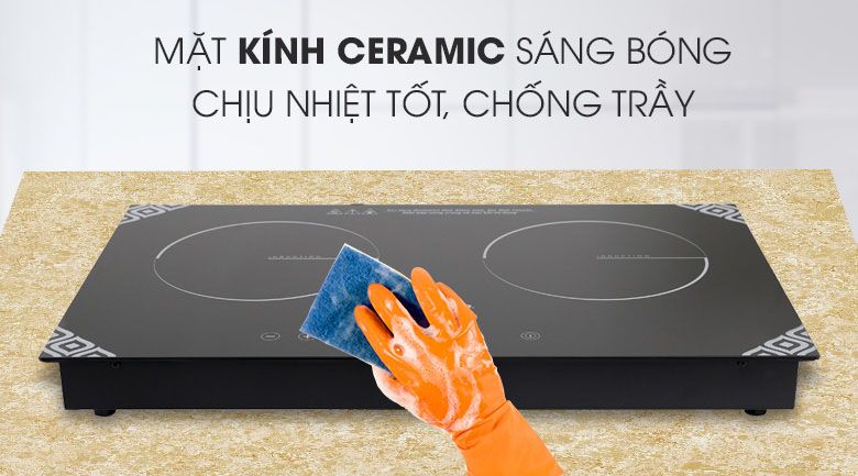 Bếp từ đôi lắp âm Kangaroo KG498N