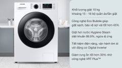 Máy giặt Samsung Inverter 10kg WW 10TA046AE/SV