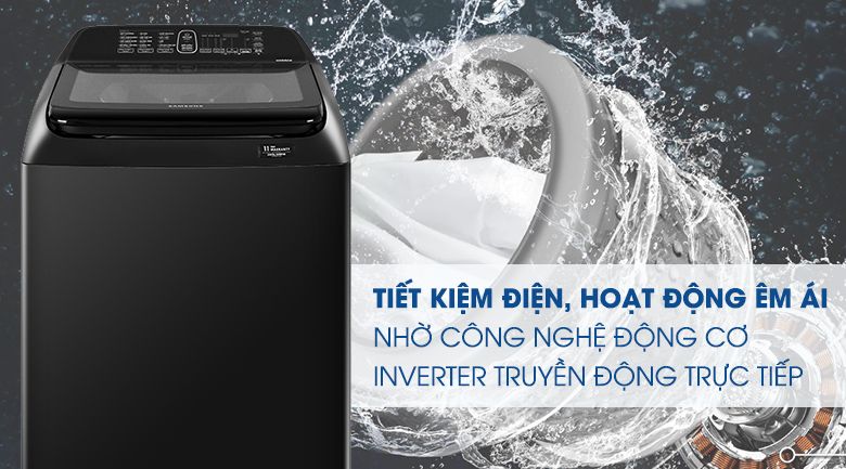 Máy giặt Samsung Inverter 16 kg WA16R6380BV/SV