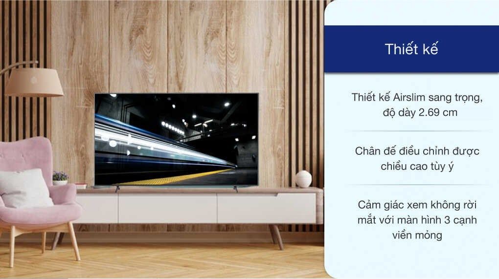 Smart Tivi Samsung 4K Crystal UHD 85 inch UA 85AU8000