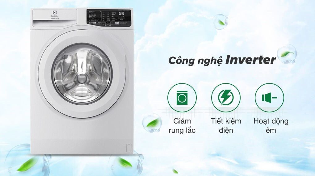 Máy giặt lồng ngang Electrolux Inverter 10Kg EWF1025DQWB