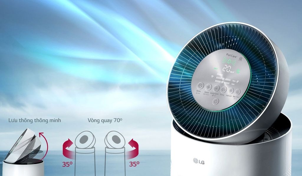 Máy lọc không khí LG PuriCare AS65GDWH0.ABAE
