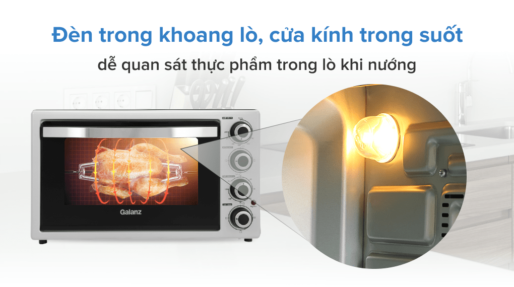 Lò nướng thùng Galanz KWS2042LQ-H8UK 42 lít