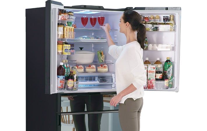 Tủ lạnh Hitachi Inverter 615L 6 cửa R-WX620KV XK