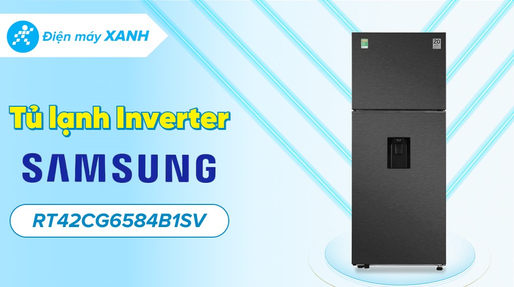 Tủ lạnh Samsung Inverter 406 lít RT42CG6584B1SV