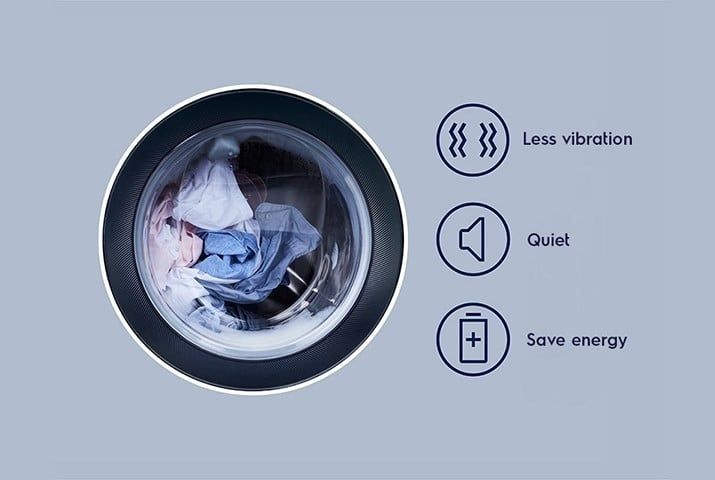 Máy sấy bơm nhiệt Heatpump Inverter Electrolux 8Kg EDH803Q7WB