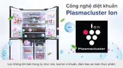 Tủ lạnh Sharp Inverter 572 lít Multi Door SJ-FX640V-SL