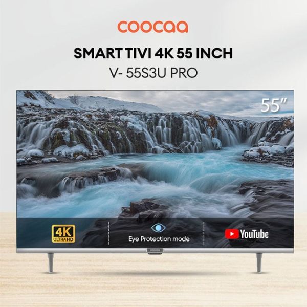 Smart Tivi Coocaa 55S3U Pro 4K 55 inch