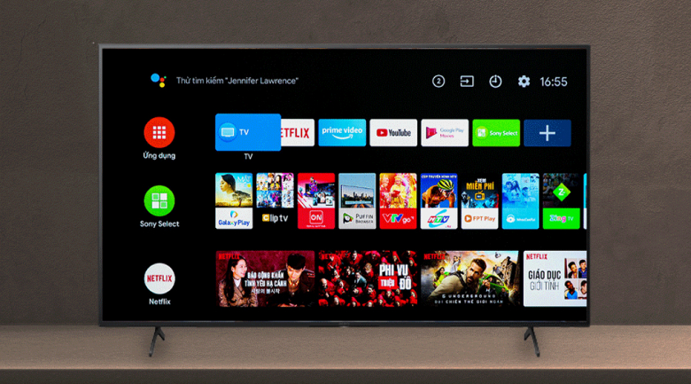 Android Tivi Sony 4K 55 inch KD-55X80AJ - Android 10