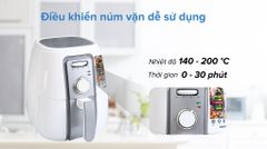 Nồi chiên không dầu Sunhouse SHD4023W 3 lít