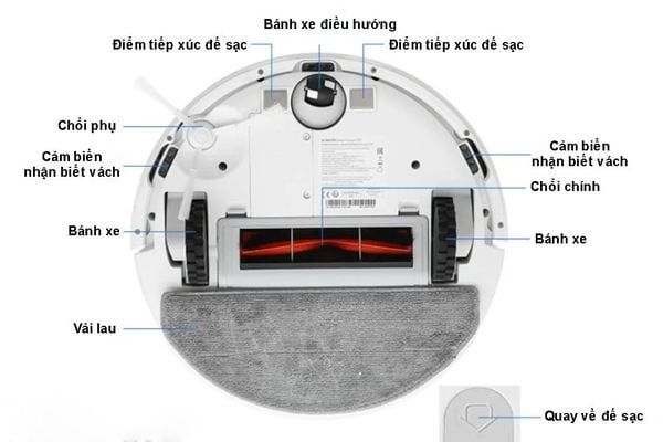 Robot hút bụi Xiaomi Vacuum E10 EU (BHR6783EU)