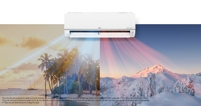 Điều hòa LG 2 chiều Inverter 9000 BTU B10API